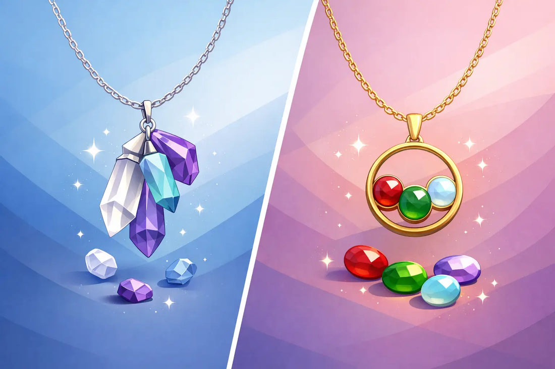 Crystal Necklace Versus Birthstone Necklace