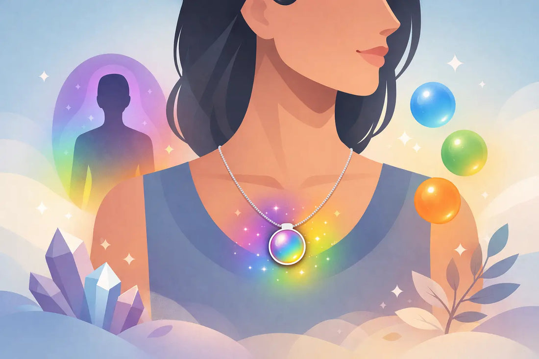 What an Aura Color Necklace Really Means