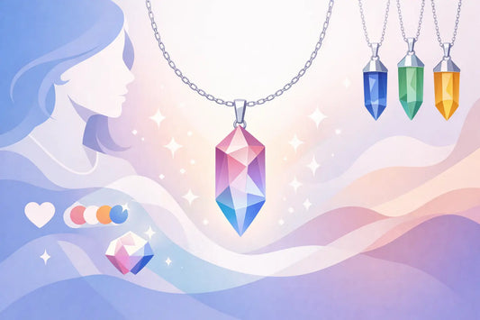 Personalized Crystal Necklace, Matched to You