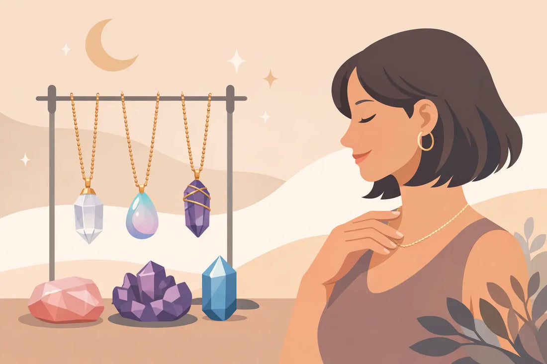 How to Pick a Crystal Necklace That Feels Like You