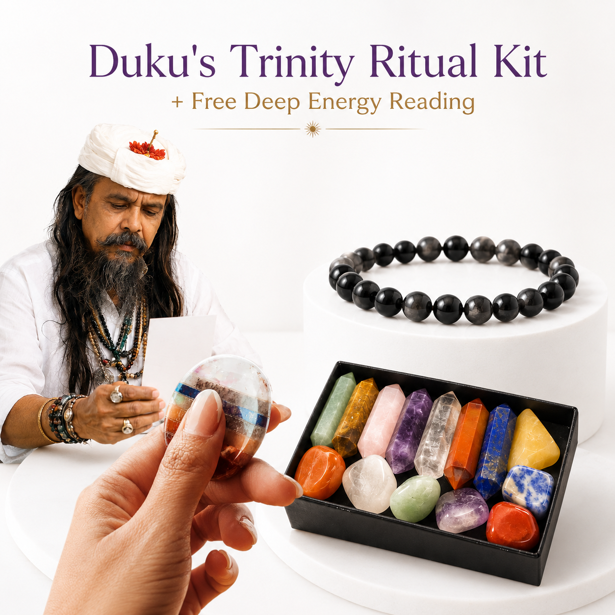 Duku's Trinity Ritual Kit + Free Deep Energy Reading