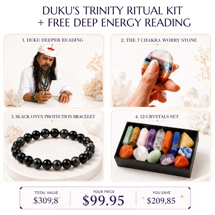 Duku's Trinity Ritual Kit + Free Deep Energy Reading