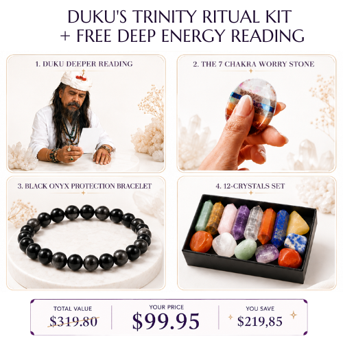 Duku's Trinity Ritual Kit + Free Deep Energy Reading