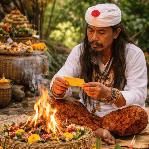 Duku's Fire Intentions Ceremony