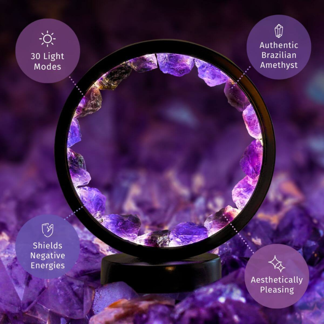 AuraShield™ Amethyst Lamp