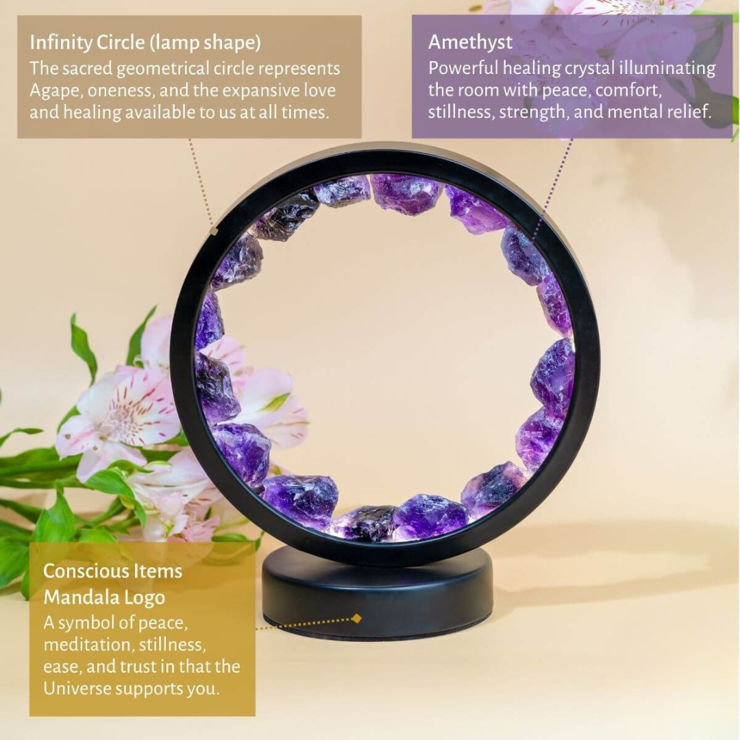 AuraShield™ Amethyst Lamp