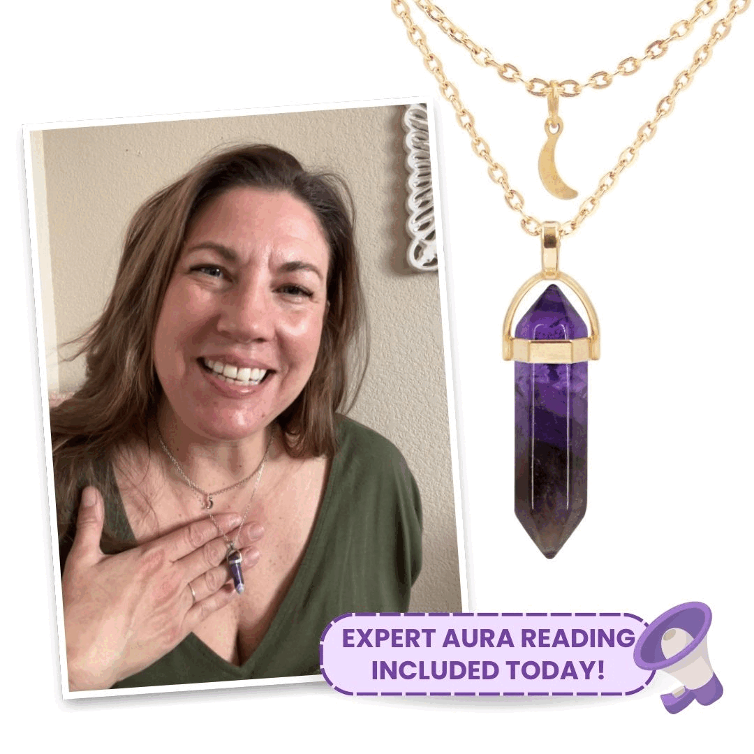Necklace in the Color of Your Aura + Aura Reading – Gift Set