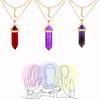 Personalized Crystal Necklace In Your Aura Color cc