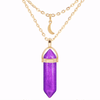 Personalized Crystal Necklace In Your Aura Color cc