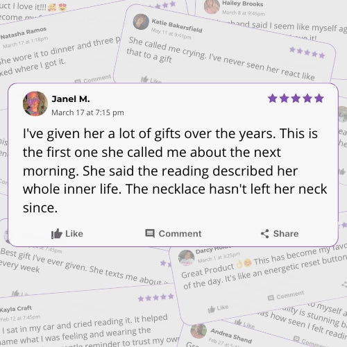 Customer comment about the gift